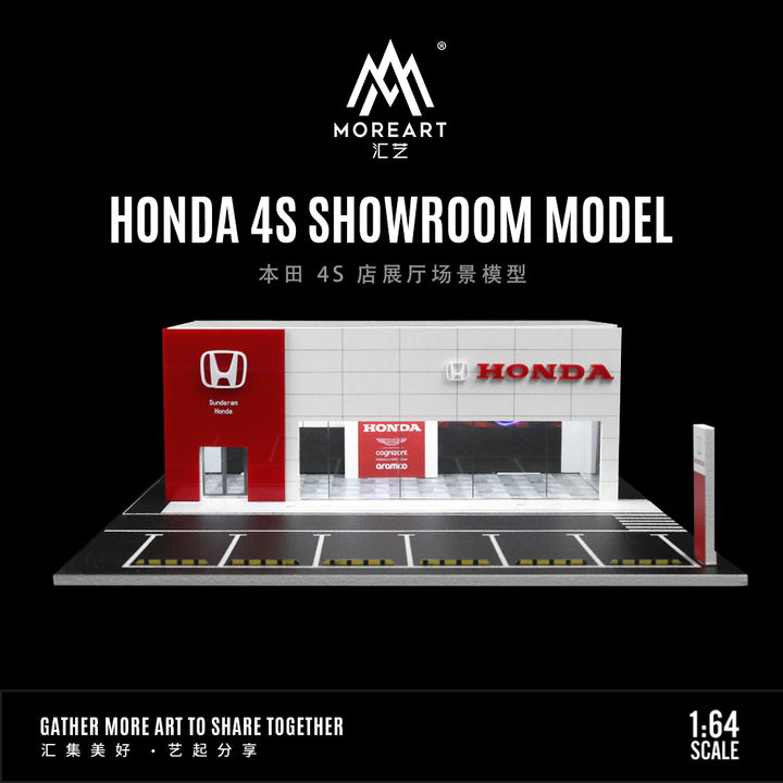 [Preorder] MoreArt 1:64 Honda 4S Showroom Scene Model