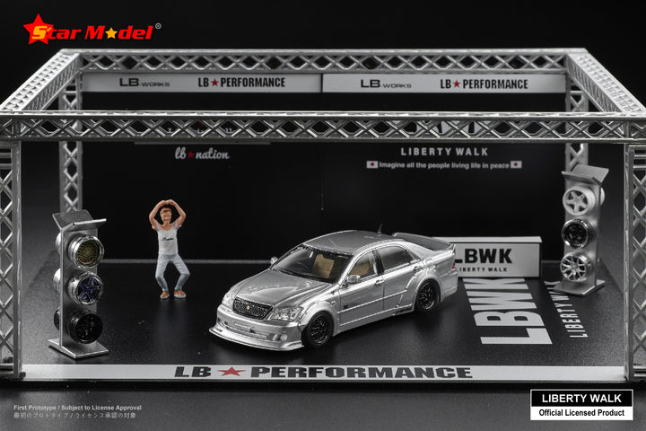 [Preorder] Star Model 1:64 LBWK licensed Toyota Crown The 12nd Generation S180 LB Nation (6 Versions)