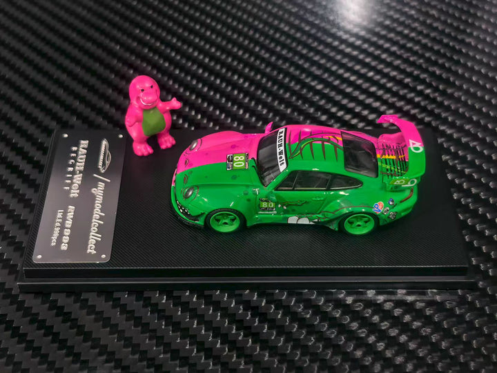 [Preorder] Model Collect 1:64 Porsche RWB993 High Wing Dragon Livery with Small Dragon MC640023M