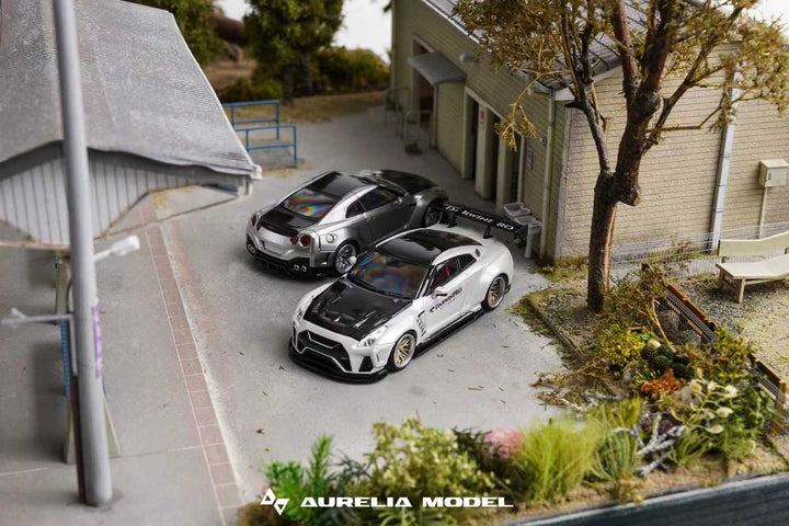 [Preorder] Aurelia 1:64 Nissan DarwinPRO R35 Lifetime Widebody kit (2 Colours)