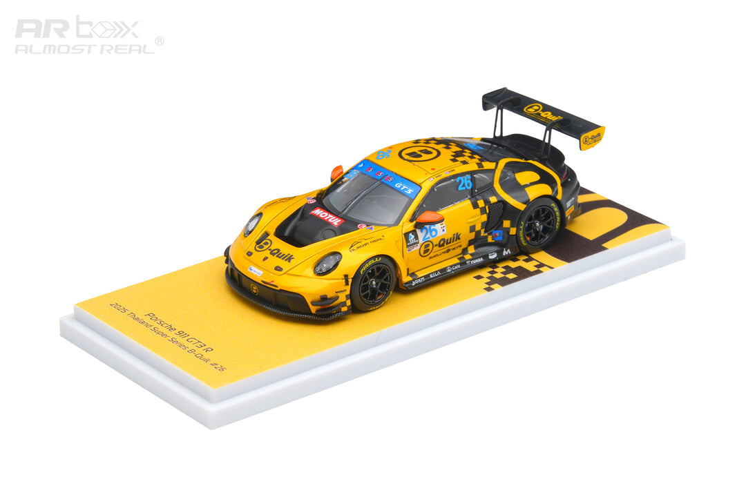 [Preorder] AR Box 1:64 Porsche 911 GT3 R 2025 Thailand Super Series B-Quik Absolute Racing 