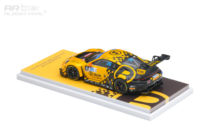 [Preorder] AR Box 1:64 Porsche 911 GT3 R 2025 Thailand Super Series B-Quik Absolute Racing 