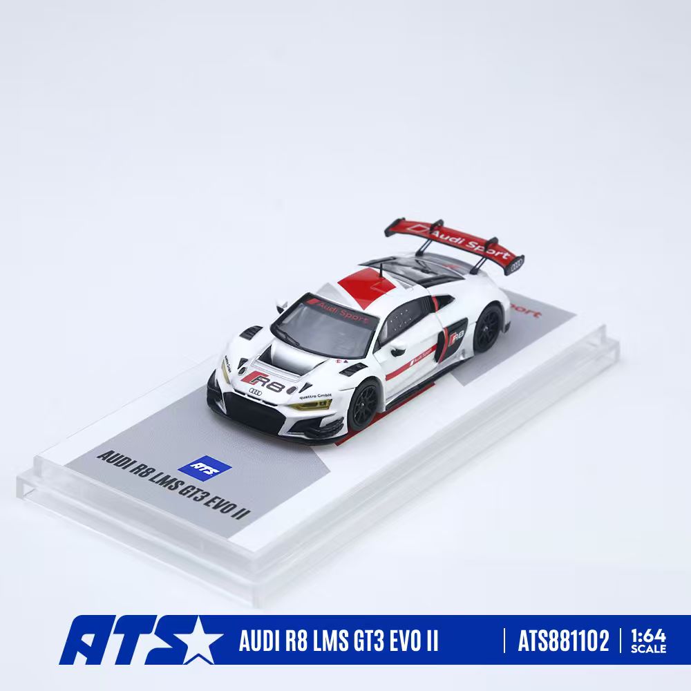 [Preorder] ATS Model 1:64 Audi R8 LMS GT3 EVO II (2 Colours) ATS881102/ATS881104