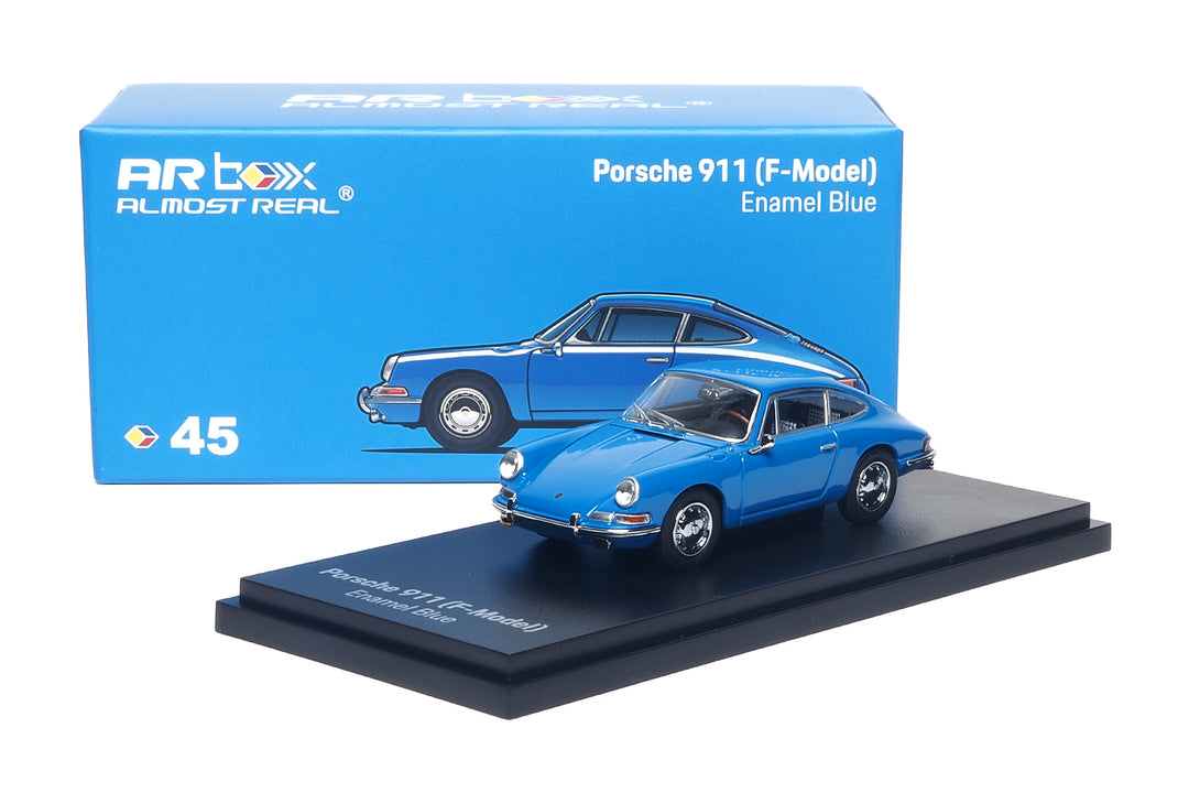 [Preorder] AR Box 1:64 Porsche 911 (F-Model) Enamel Blue 641001001