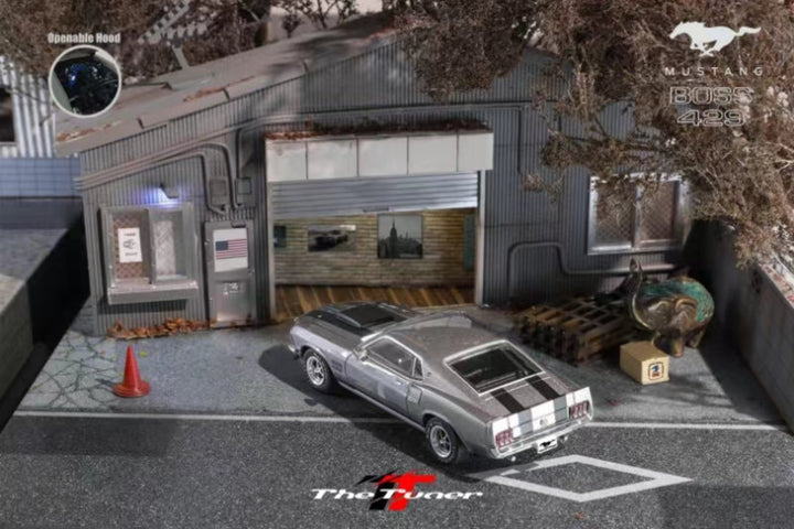 [Preorder] The Tuner 1:64 Ford Mustang 1st generation 1969 7.0L V8 Mustang Boss 429 American muscle car (3 Colours)