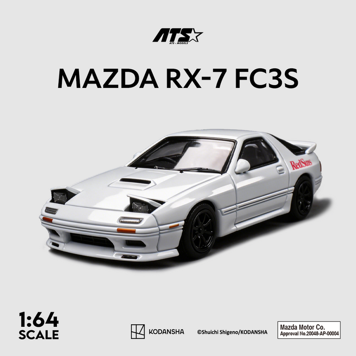[Preorder] ATS Model 1:64 MAZDA RX-7 FC3S - Initial D ATS880204