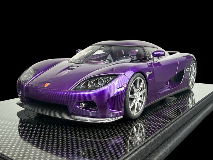 [Preorder] Frontiart 1:18 Koenigsegg CCX  Carbon Purple