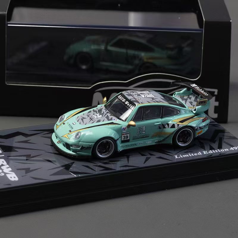 [Preorder] Motokit 1:64 Porsche RWB 993 (2 Colours)