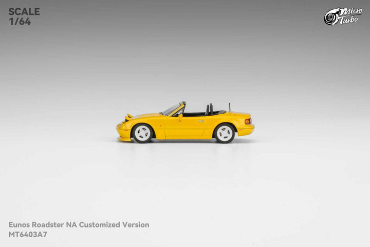 [Preorder] Microturbo 1:64 Mazda MX5 - Metallic Yellow MT6403A7