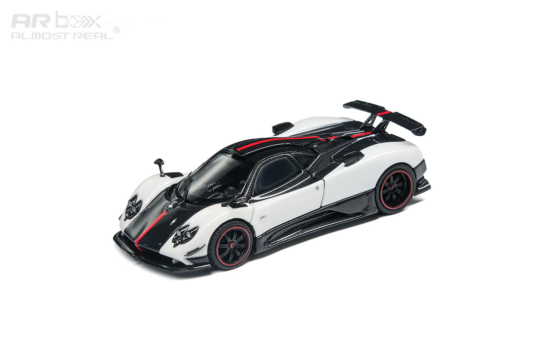 [Preorder] AR Box 1:64 Pagani Zonda Cinque Coupe - 2009 - Bianco Benny 650601001