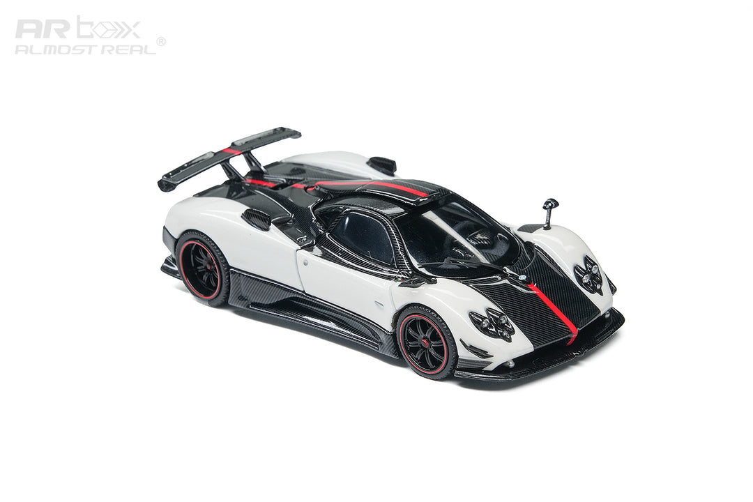 [Preorder] AR Box 1:64 Pagani Zonda Cinque Coupe - 2009 - Bianco Benny 650601001