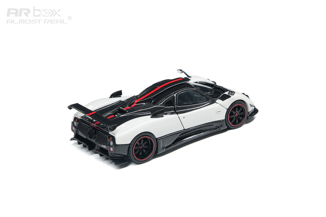 [Preorder] AR Box 1:64 Pagani Zonda Cinque Coupe - 2009 - Bianco Benny 650601001