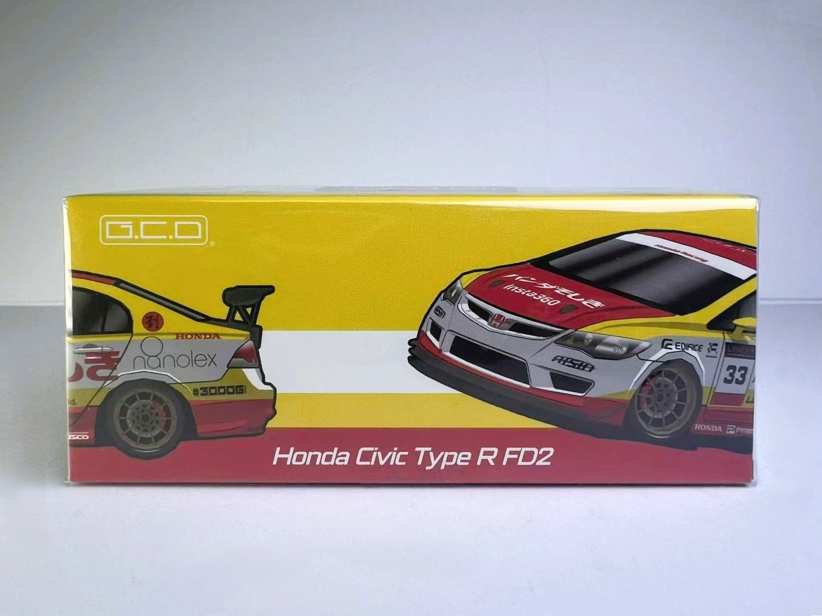 GCD 1:64 2025 THE DIECAST EXPO Honda Civic Type-R FD2 2007 Freaky