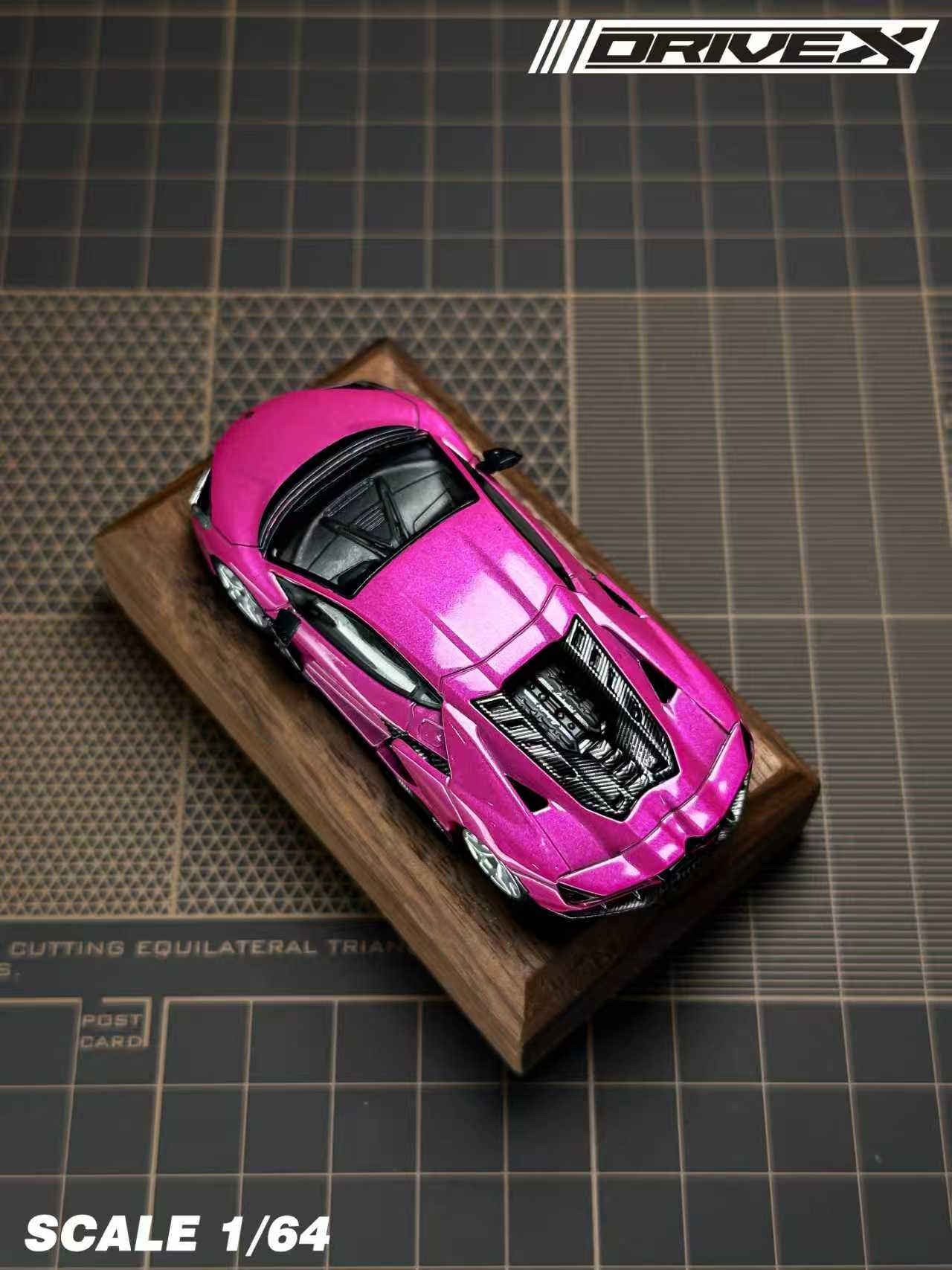 Preorder] Drive X 1:64 Lamborghini Revuelto Hanging Card Board (7