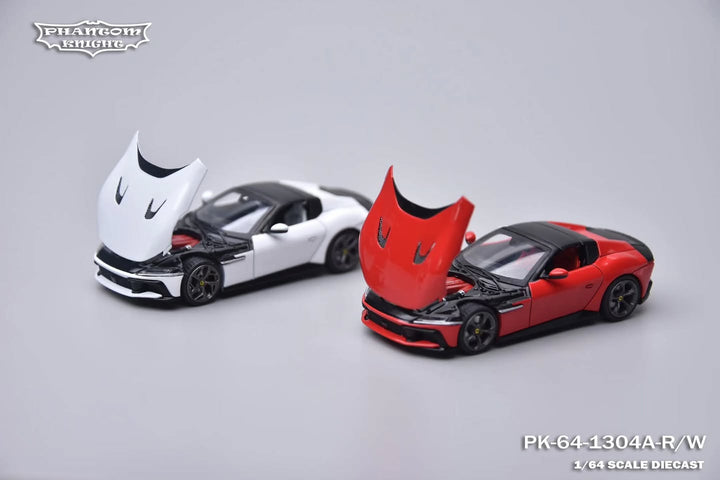 Phantom Knight 1:64 Ferrari 12 Spider Roadster (2 Colours)