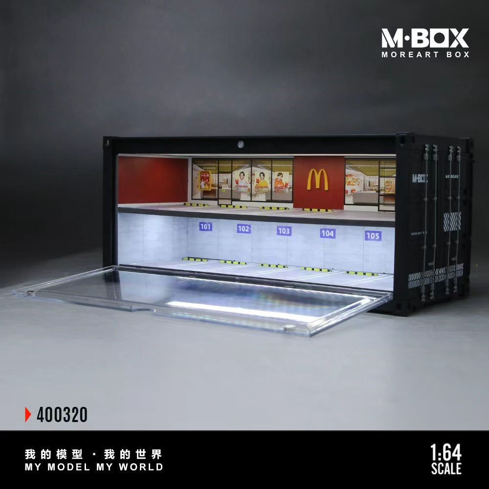 [Preorder] MBOX 1:64 CONTAINER MODEL STORAGE SCENE (2 Versions) MB400319/MB400320