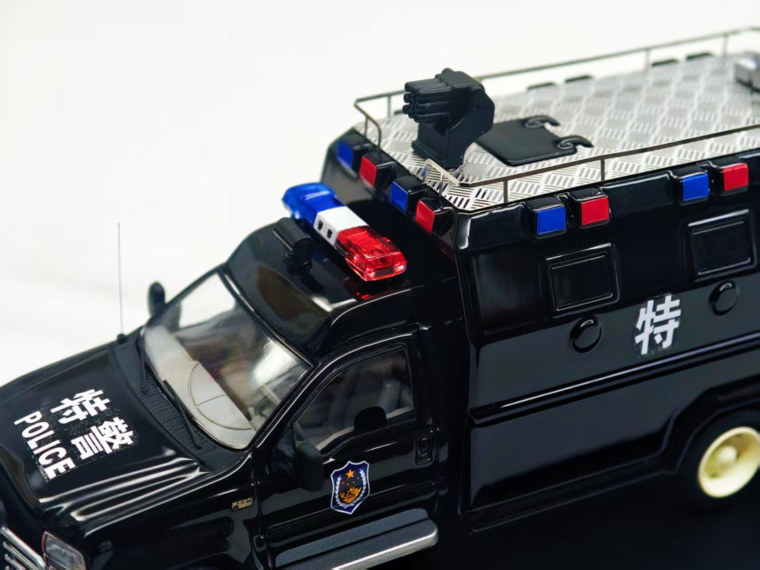 [Preorder] The Art of Model 1:64 Ford F550 super duty Black Police Livery