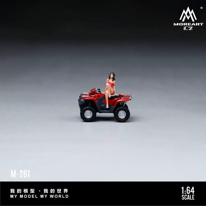 [Preorder] MoreArt 1:64 Scarlet Beach ATV Sexy Lady Figure Set MO222261