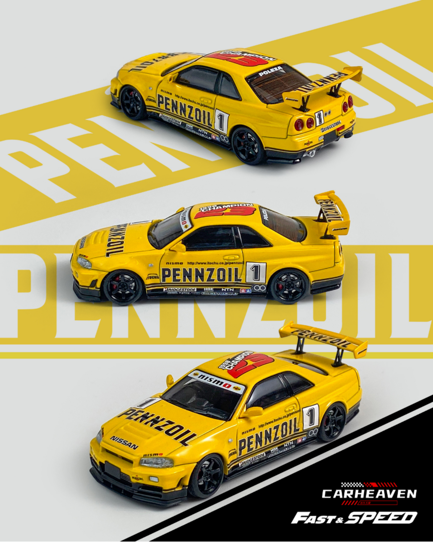 Nissan Skyline GT-R R34 Pennzoil