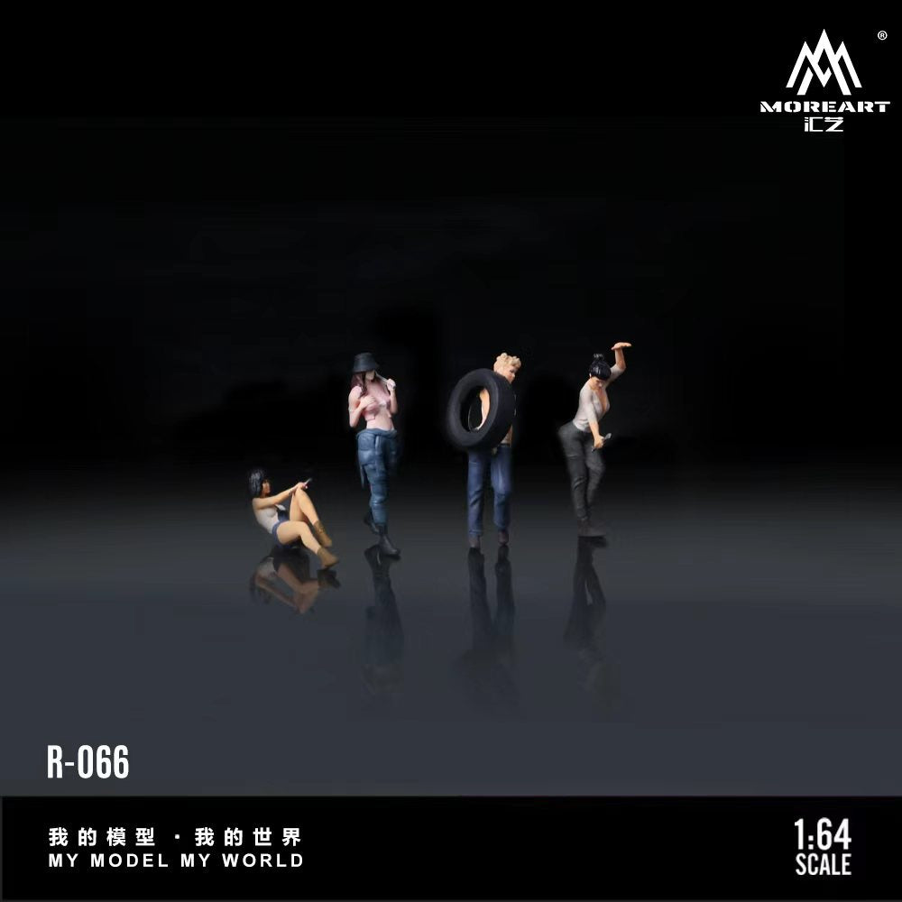 [Preorder] MoreArt 1:64 HAPPY FEMALE WORKER DOLL SET MO223066