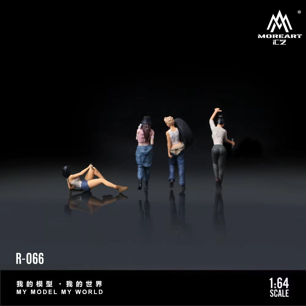 [Preorder] MoreArt 1:64 HAPPY FEMALE WORKER DOLL SET MO223066
