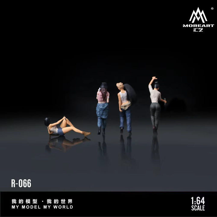 [Preorder] MoreArt 1:64 HAPPY FEMALE WORKER DOLL SET MO223066