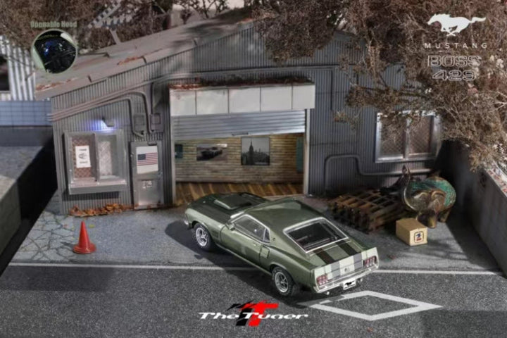 [Preorder] The Tuner 1:64 Ford Mustang 1st generation 1969 7.0L V8 Mustang Boss 429 American muscle car (3 Colours)