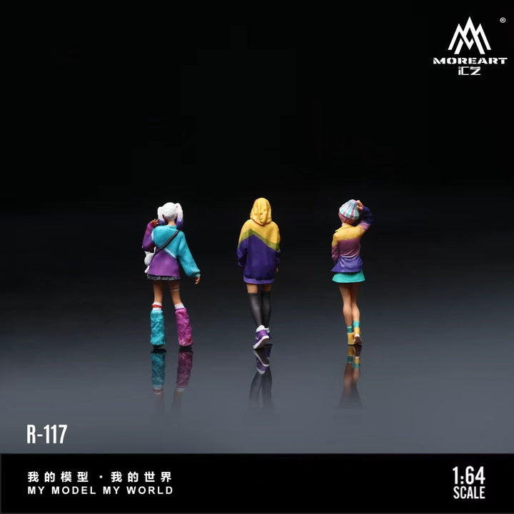 [Preorder] MoreArt 1:64 COLLECTIBLE GIRL FIGURE SET B MO223117