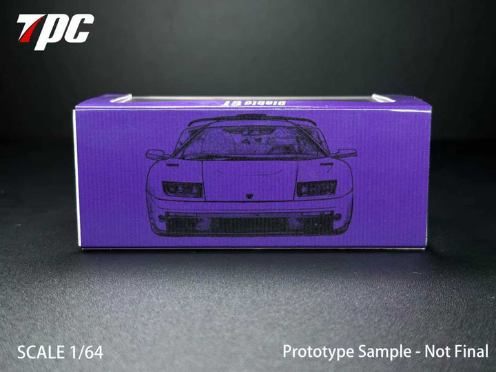 [Preorder] TPC 1:64 Lamborghini Diablo SV GT-R Purple