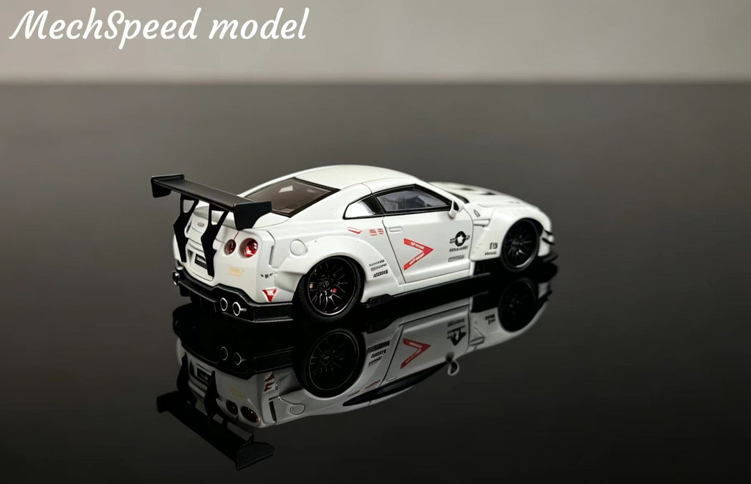 [Preorder] MechSpeed 1:64 Nissan GT-R R35 LB-Works Edition Air Force Grey Livery