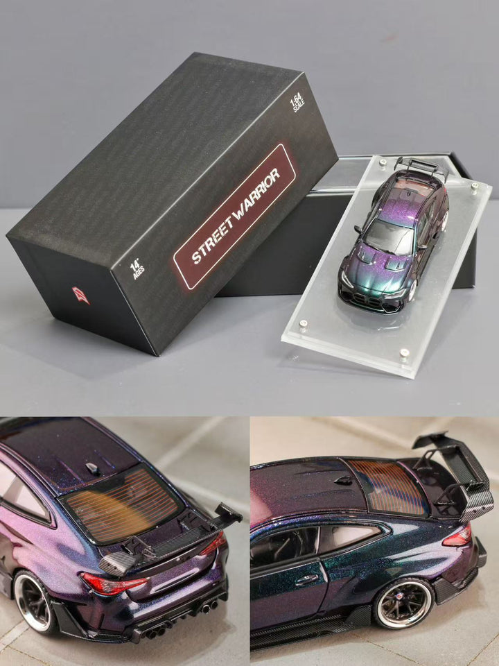 [Preorder] Street Weapon 1:64 BMW G82 M4 Widebody Chameleon