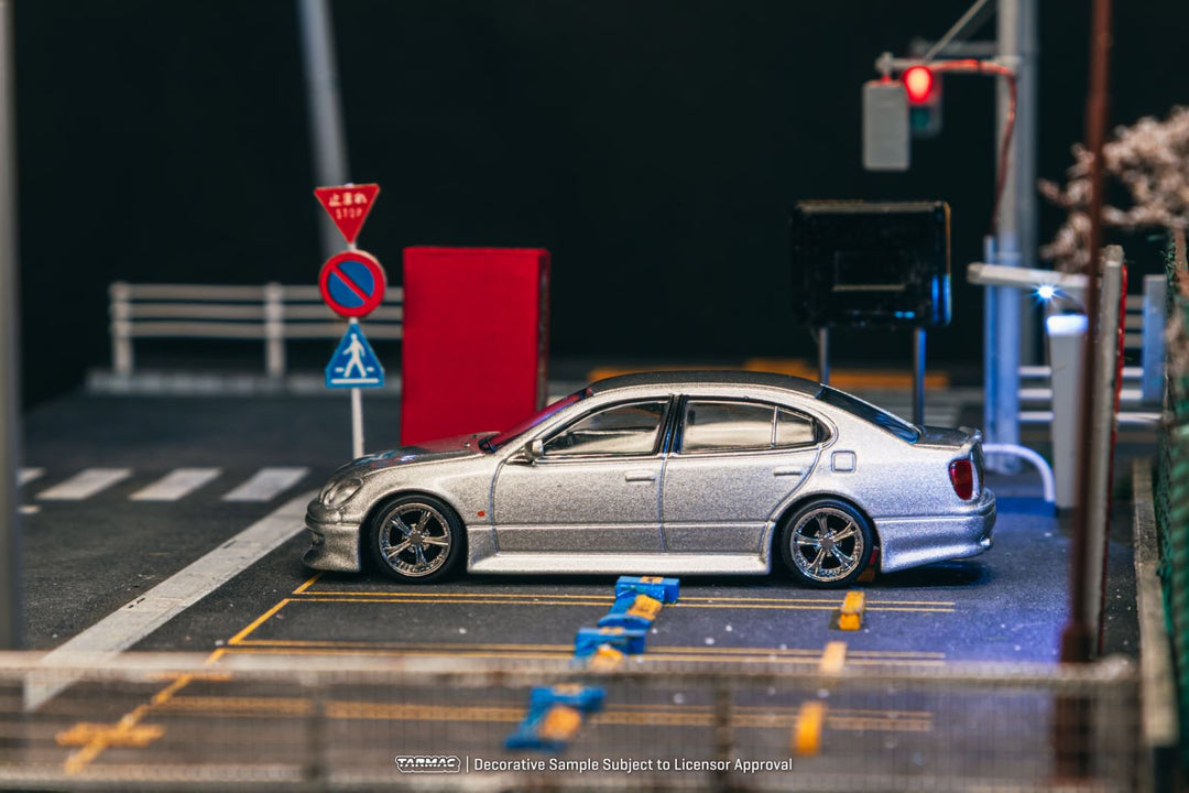 [Preorder] Tarmac Works 1:64 Toyota Aristo JZS161 Silver T64G-081-SL