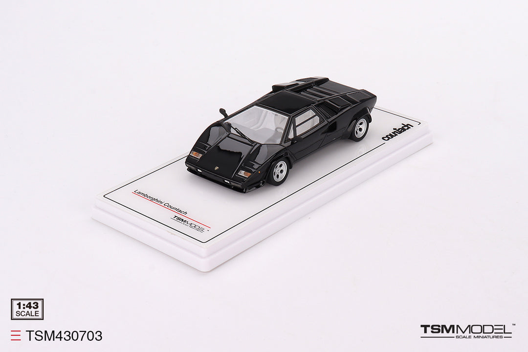 [Preorder] TSM 1:43 Lamborghini Countach 5000S Black