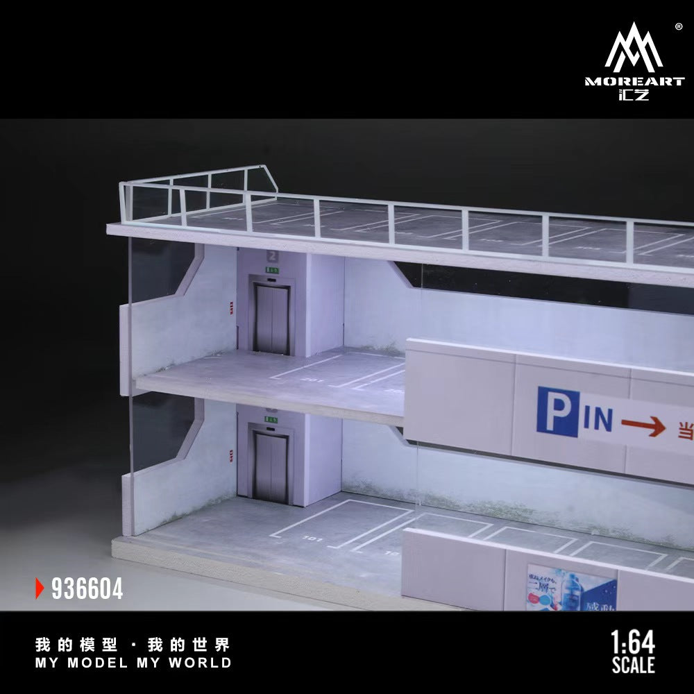 [Preorder] MoreArt 1:64 SCENE D OF A JAPANESE PARKING BUILDING MO936604