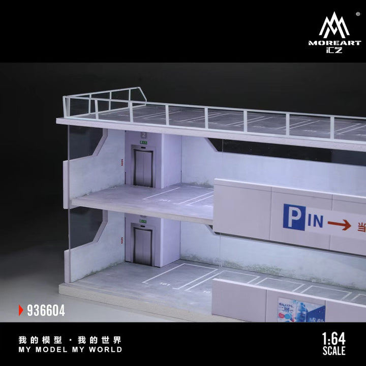 [Preorder] MoreArt 1:64 SCENE D OF A JAPANESE PARKING BUILDING MO936604