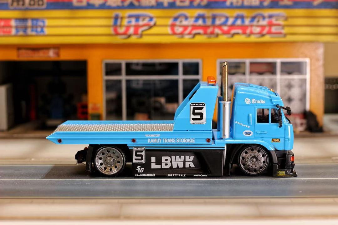 [Preorder] Street Weapon 1:64 KamaZ Modified Trailer LBWK (2 Colours)
