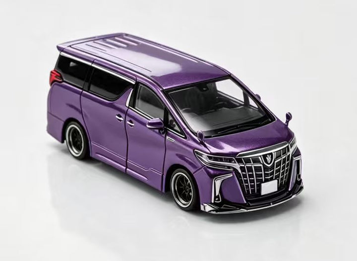 [Preorder] Model Model 1:64 Toyota Alphard Andrea Metallic Purple MM64-Alphard-003