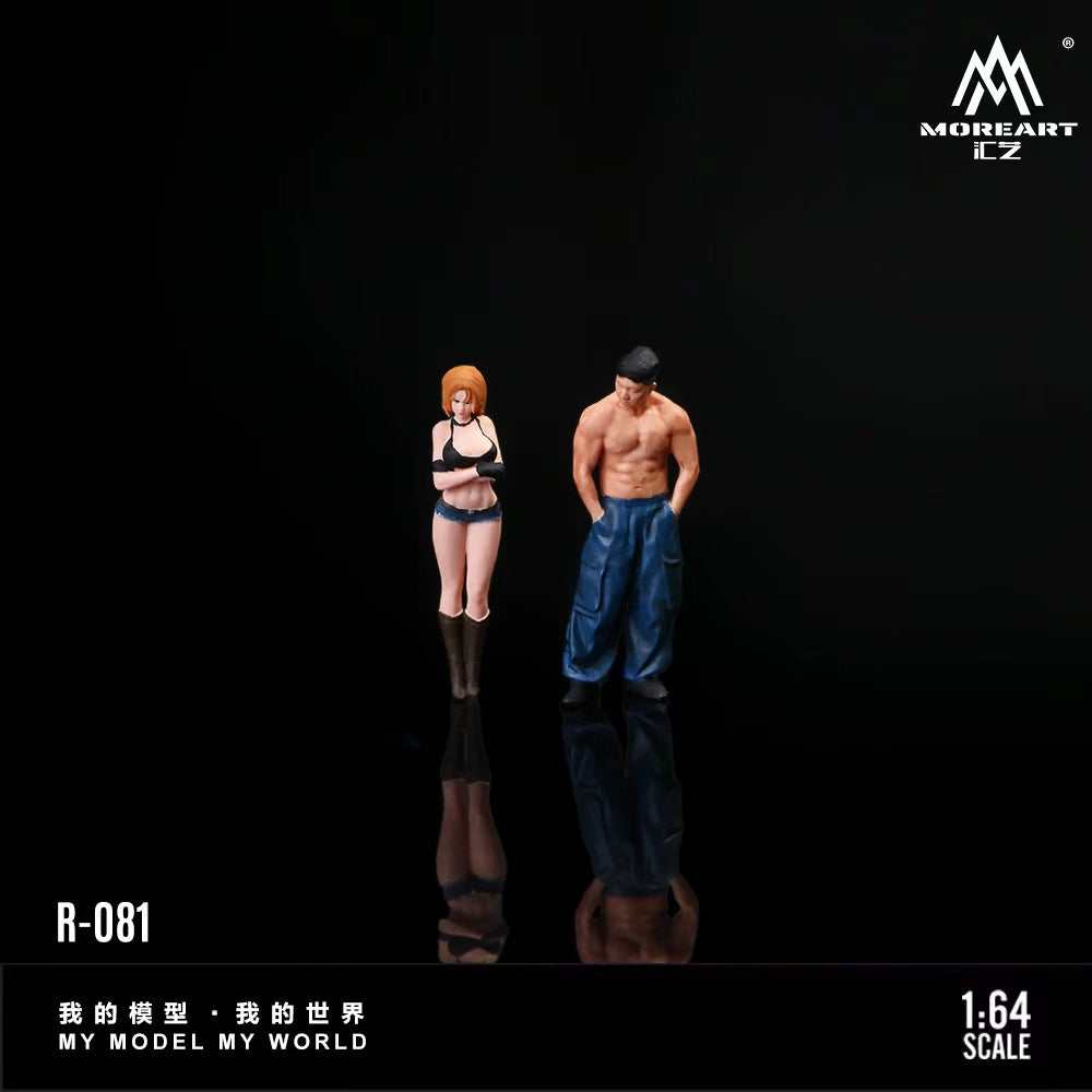 [Preorder] MoreArt 1:64 FITNESS DOLL SETFOR MEN AND WOMEN MO223081