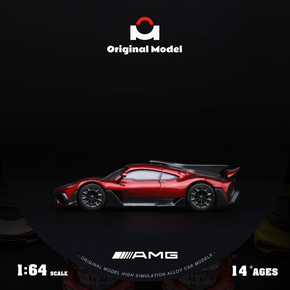 [Preorder] Original Model 1:64 Mercedes Benz AMG one - Metallic Red OM646413