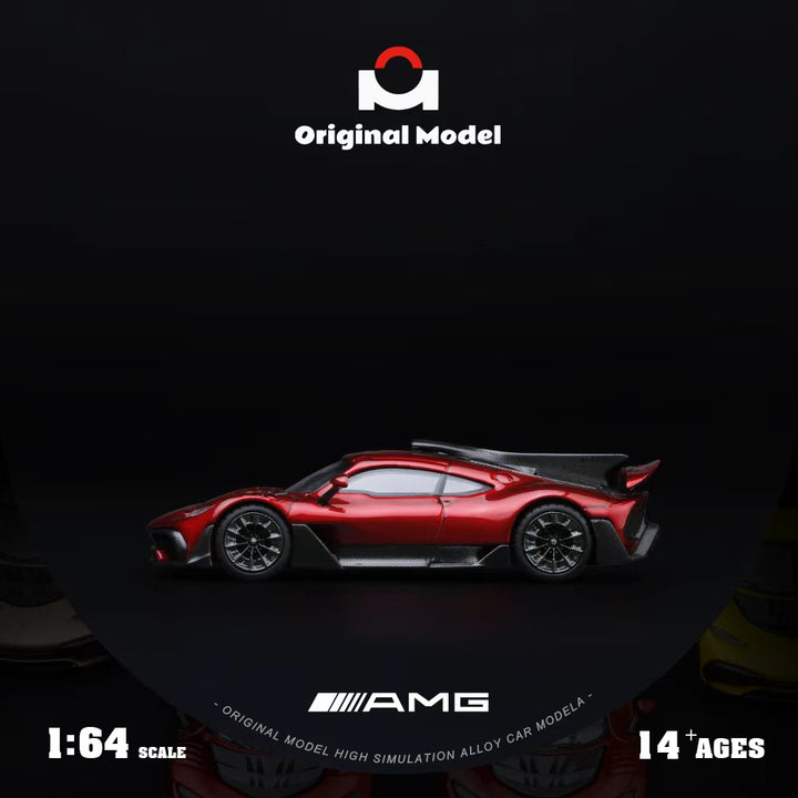 [Preorder] Original Model 1:64 Mercedes Benz AMG one - Metallic Red OM646413
