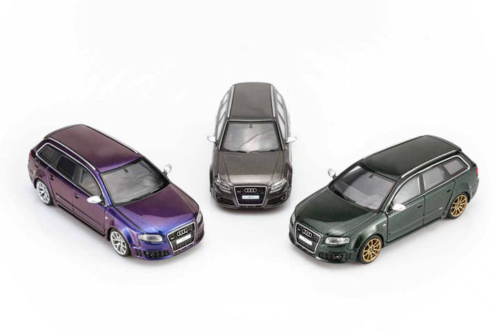 [Preorder] MOTORHELIX 1:64 Audi RS4 (B7) 2005 (3 Colours) M68307 / M68308 / M68311