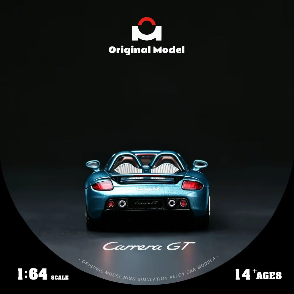 [Preorder] Original Model 1:64 Porsche Carrera GT Metallic Lake Blue OM645914
