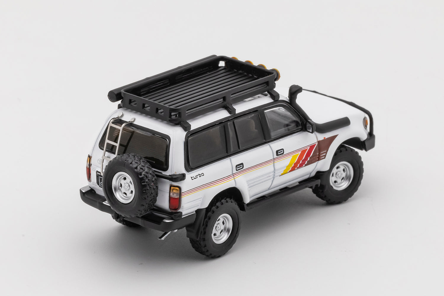 GCD 1:64 Toyota Land Cruiser 80 - LHD White KS-014-385