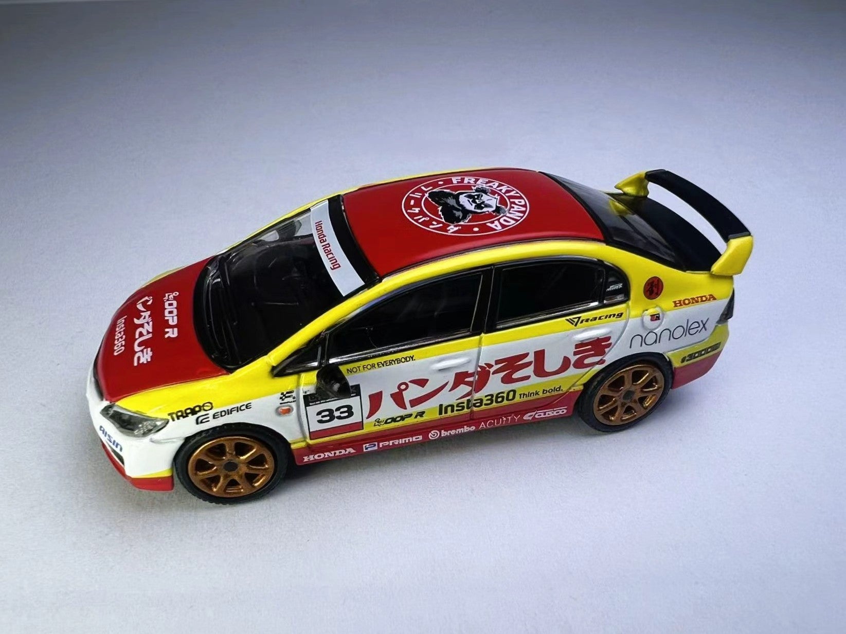 GCD 1:64 2025 THE DIECAST EXPO Honda Civic Type-R FD2 2007 Freaky