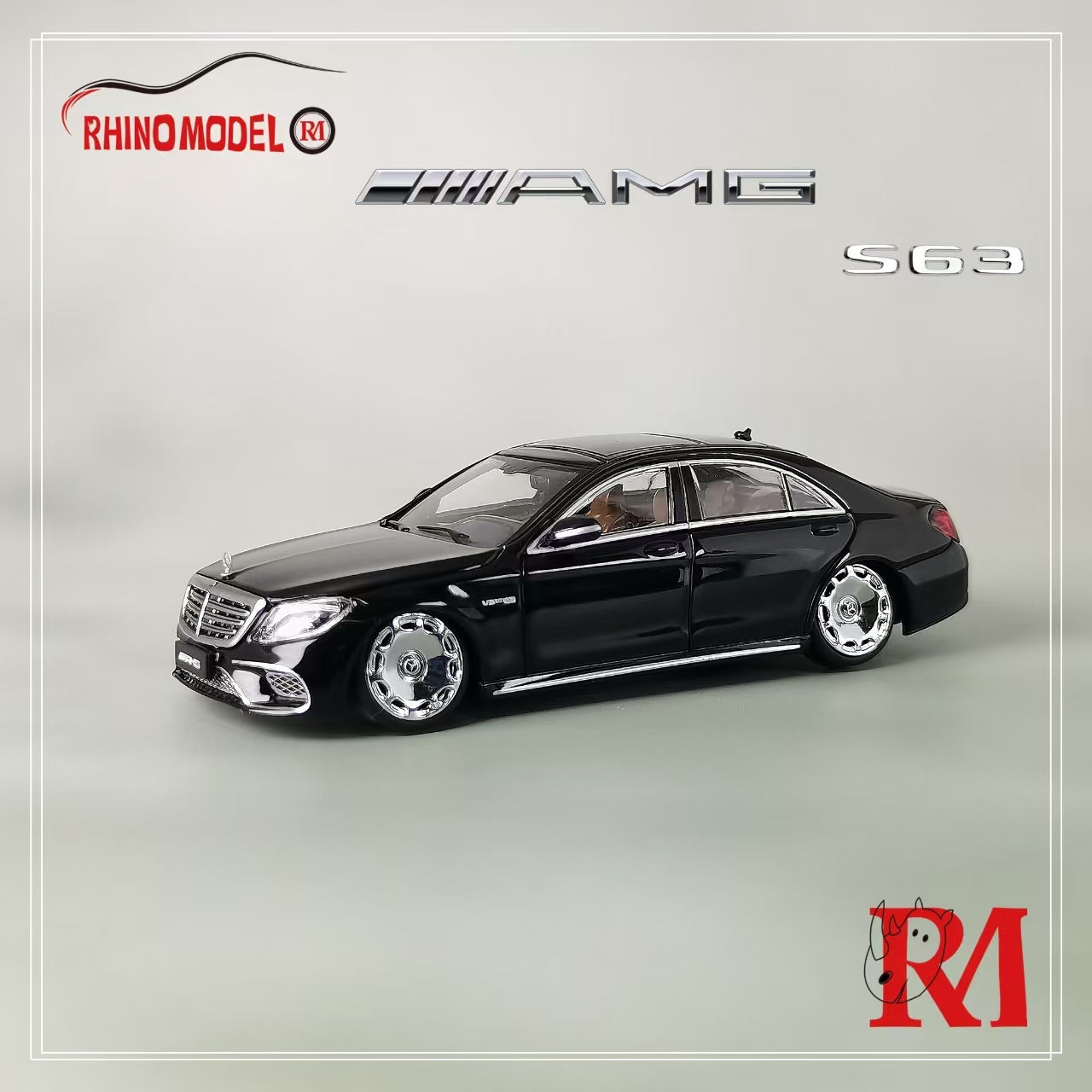 1/43 Autoart Mercedes Benz S-Class S63 AMG Silver Sedan