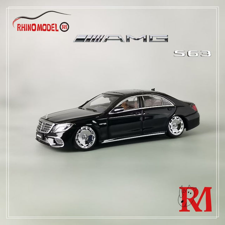 [Preorder] Rhino Model 1:64 Mercedes-Benz S Class 6th Generation W222 AMG S63 (4 Versions)