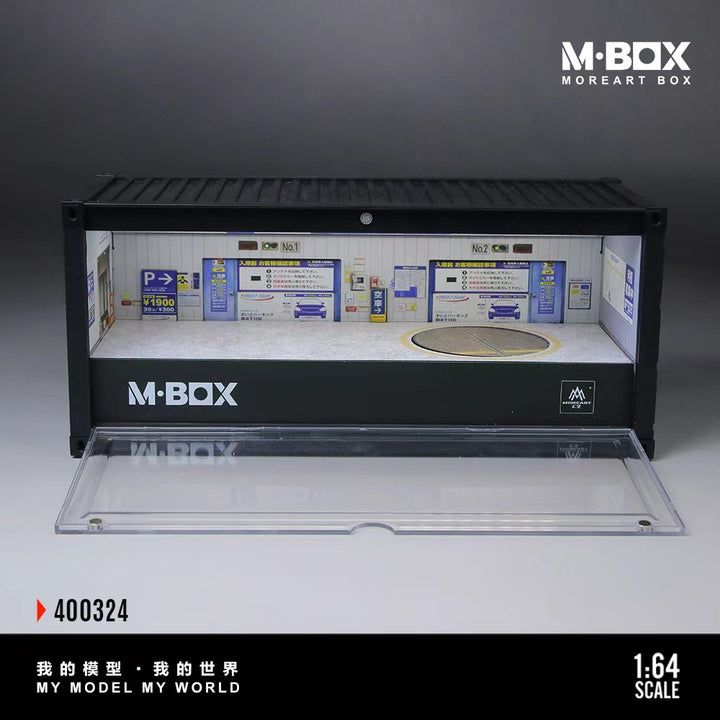 [Preorder] MBOX 1:64 CONTAINER MODEL STORAGE SCENE (2 Versions) MB400323/MB400324