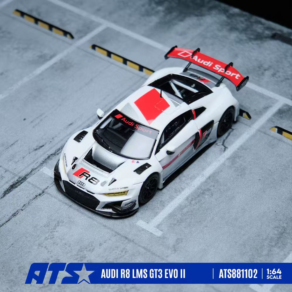 [Preorder] ATS Model 1:64 Audi R8 LMS GT3 EVO II (2 Colours) ATS881102/ATS881104