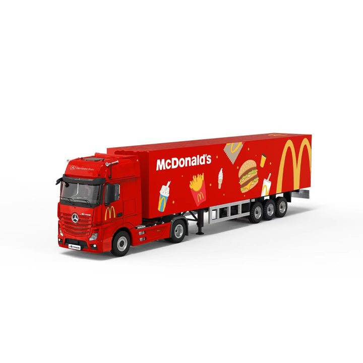[Preorder] Cool Car 1:64 Mercedes Benz Actros Contrainer Truck McDonald's livery CC646736
