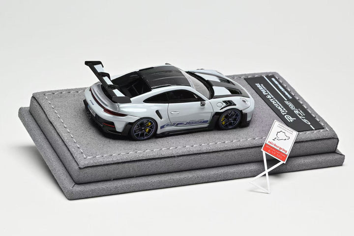 [Preorder] TP Model 1:64 Porsche 911 992 GT3 RS Nürburgring lap Time Record With Record Board TP6413ITR